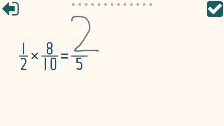 Multiplying Fractions Trainer