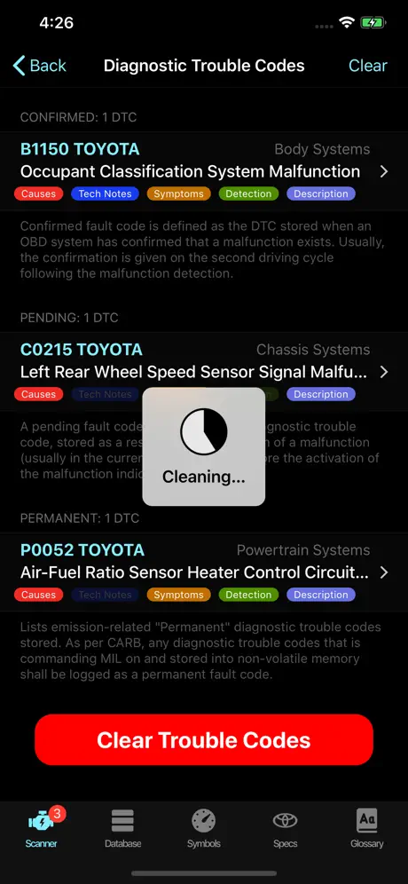 OBD for Toyota