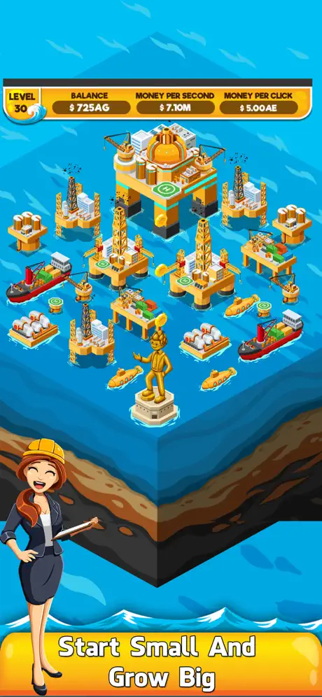 Oil Tycoon 2: Idle Empire Game