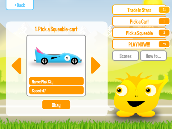Squeebles Add & Subtract iPad screenshot