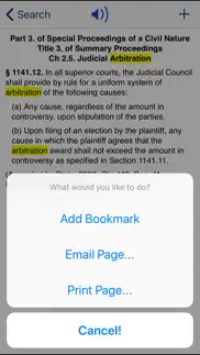 ca civil procedure code 2024 iphone screenshot 4