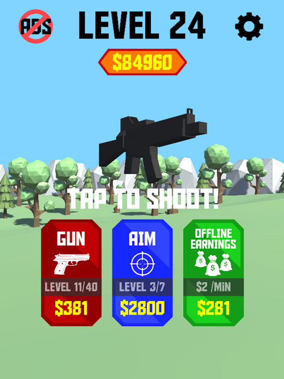 Gun Range 3D iPad screenshot