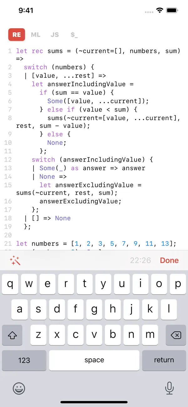 #1. ReasonML (iOS) 作者: Jacob Parker