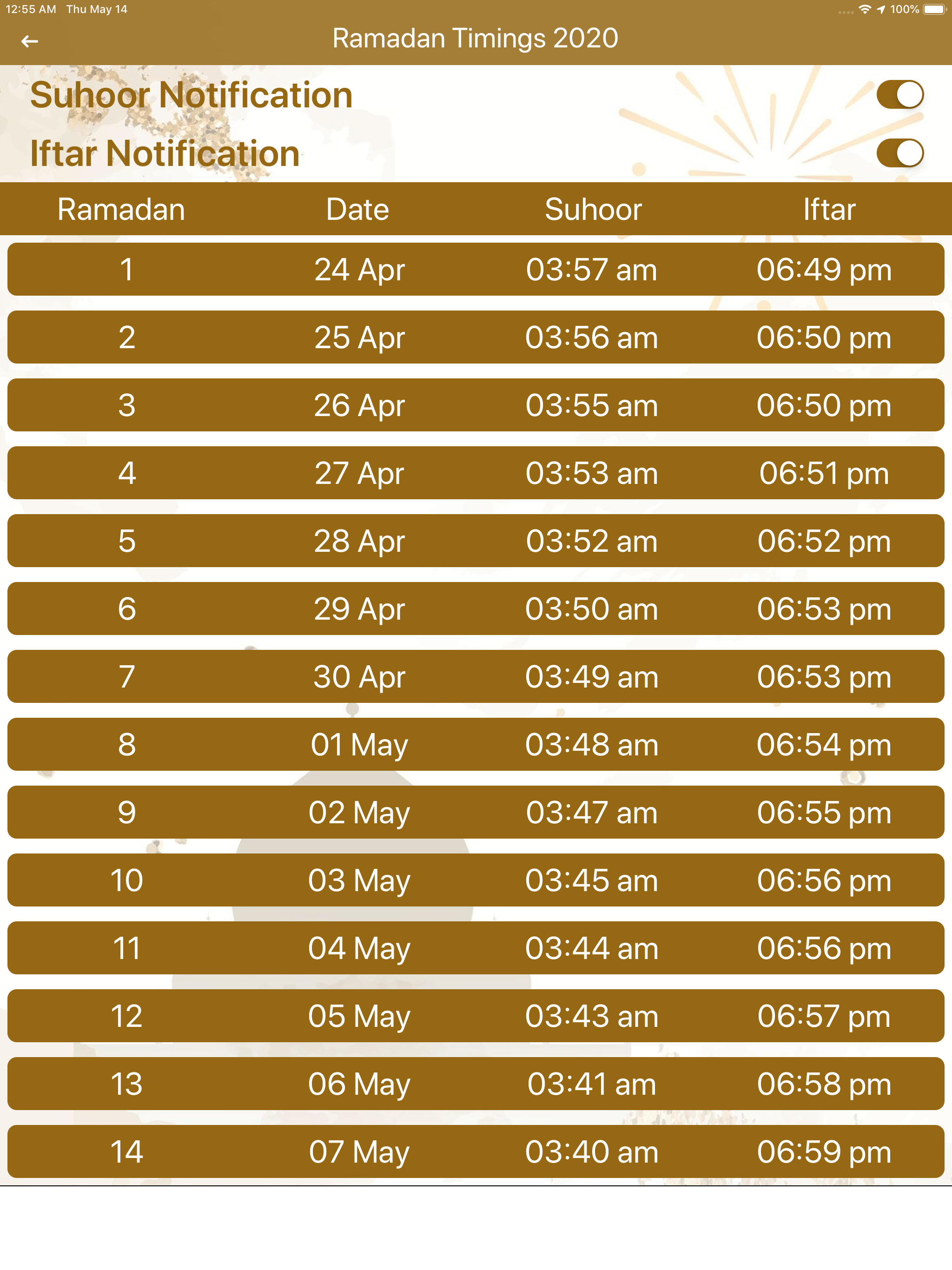 Ramzan Pro - Quran & Calendar screenshot 20