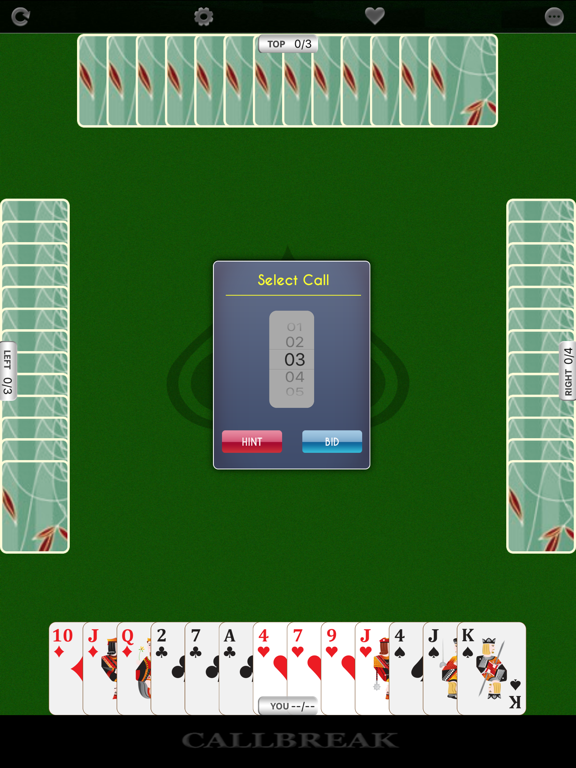 Screenshot #4 pour Call Break - Ghochi