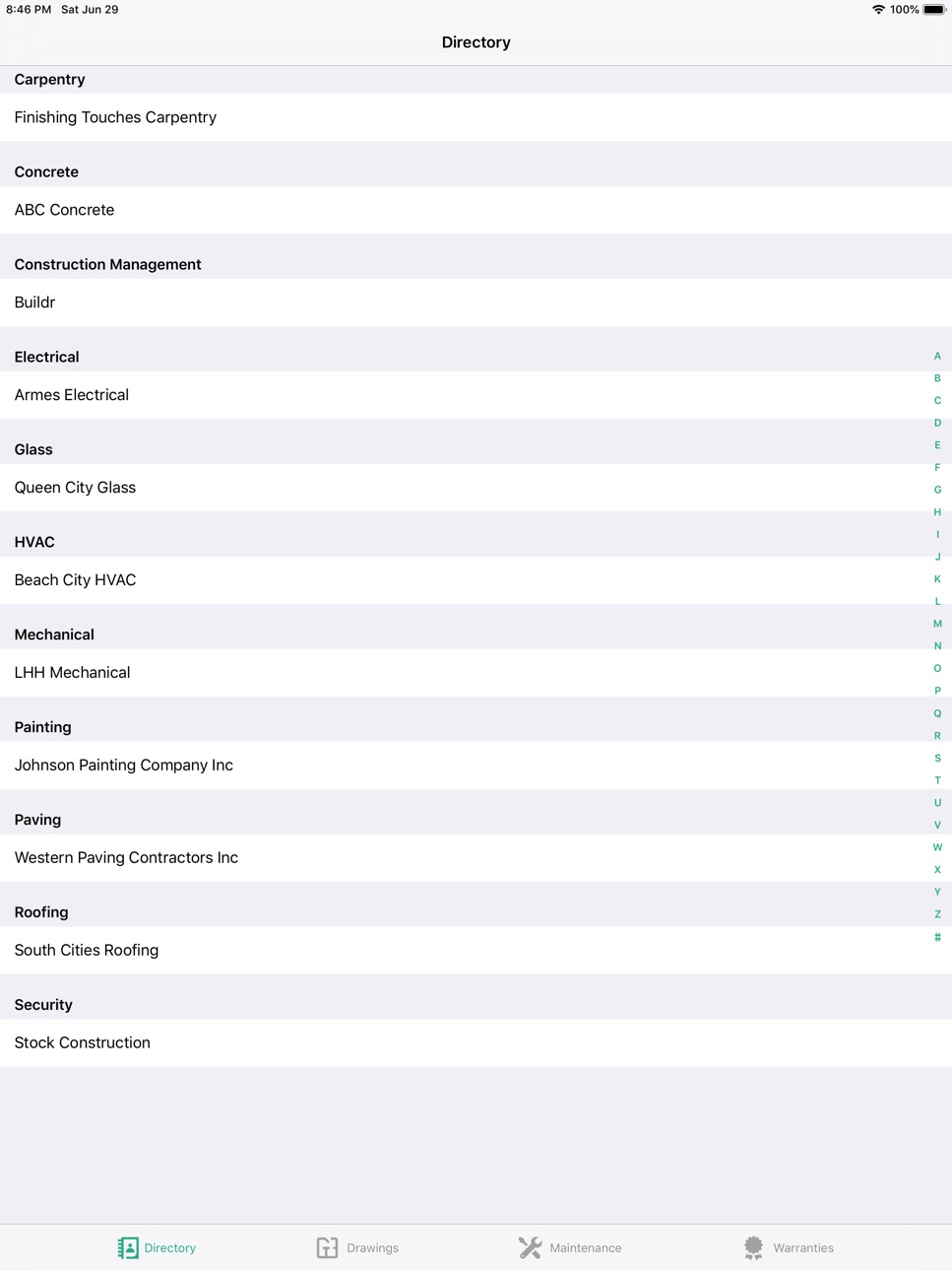 iPad screenshot