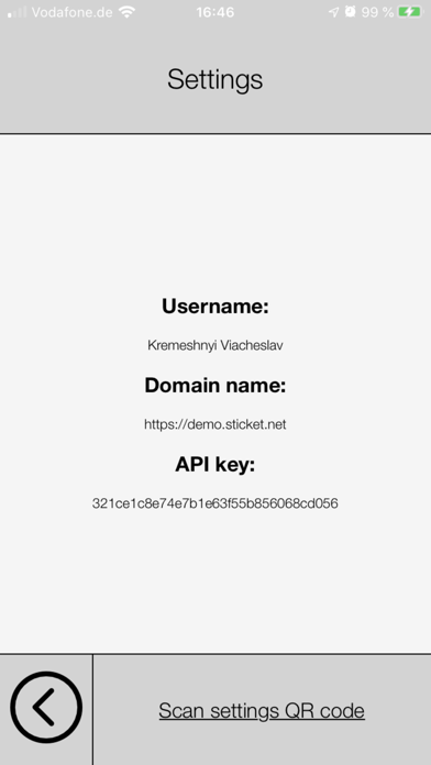 App screenshot
