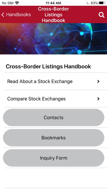 Cross-Border Listings App