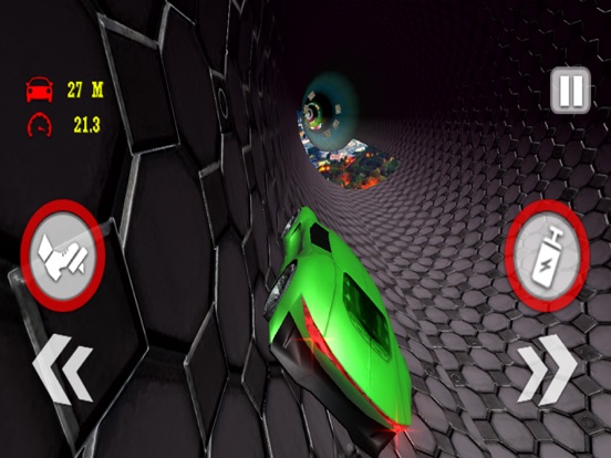 Screenshot #4 pour Speedy Car Tunnel Racing 3D