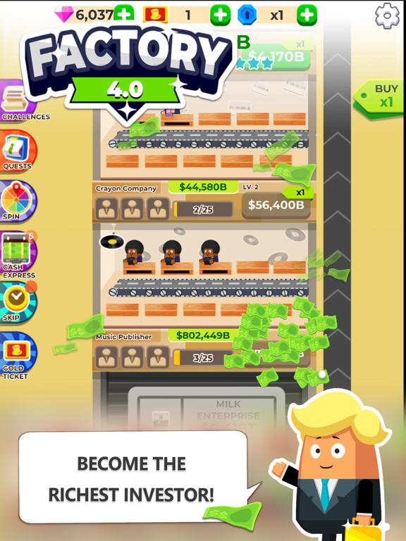 Factory 4.0 iPad screenshot