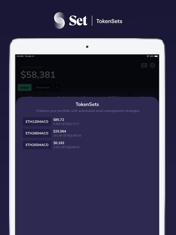 MyDefi iPad screenshot 4 - Finance app