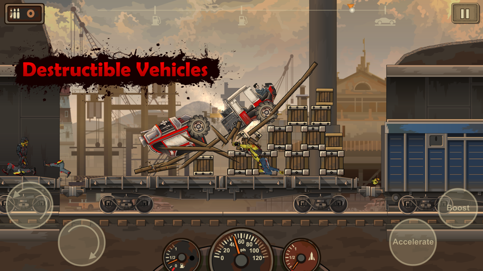 #3. Earn to Die 2 (iOS) بواسطة: Not Doppler