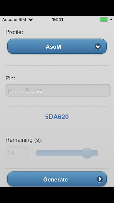 Screenshot #1 pour DiapasonMotp