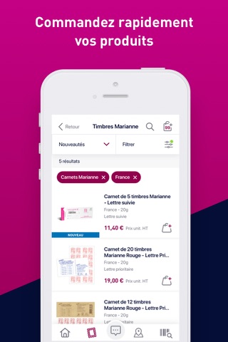 La Poste - CÔTÉ PRO - náhled