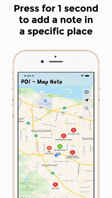 POI - Map Note screenshot 2