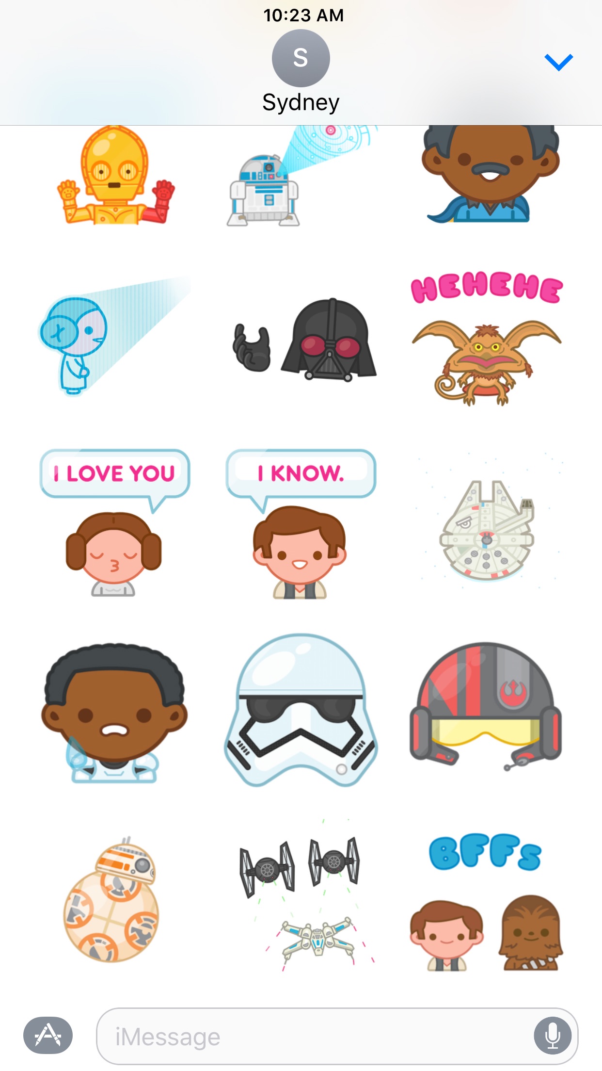 Screenshot 4 of Star Wars Stickers