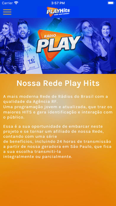 Screenshot #2 pour Rádio Play Hits