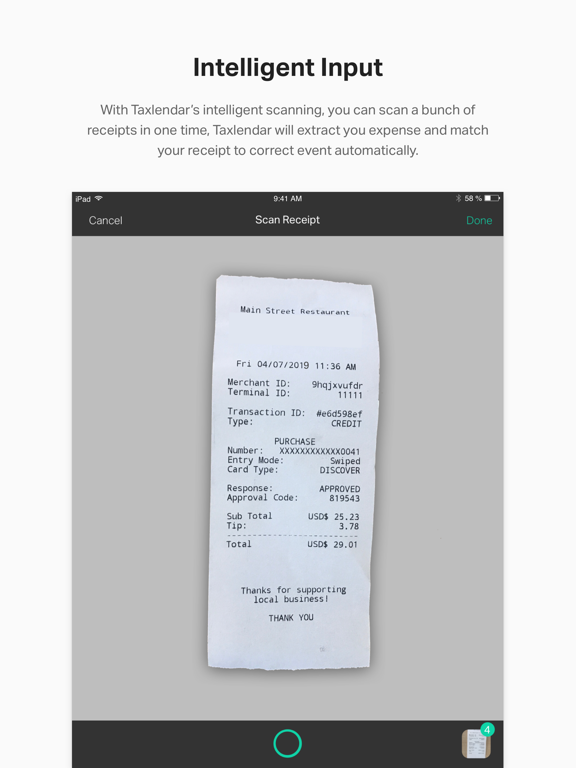 Taxlendar: Tax Deductions&Log screenshot 3