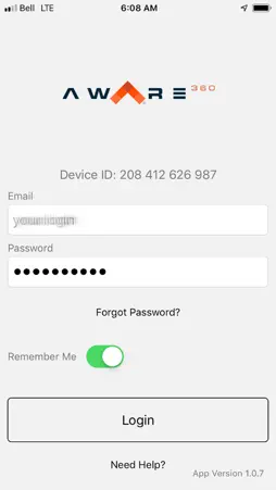 OnsiteAware screenshot 2