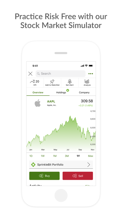 SprinkleBit - Social Investing screenshot 2