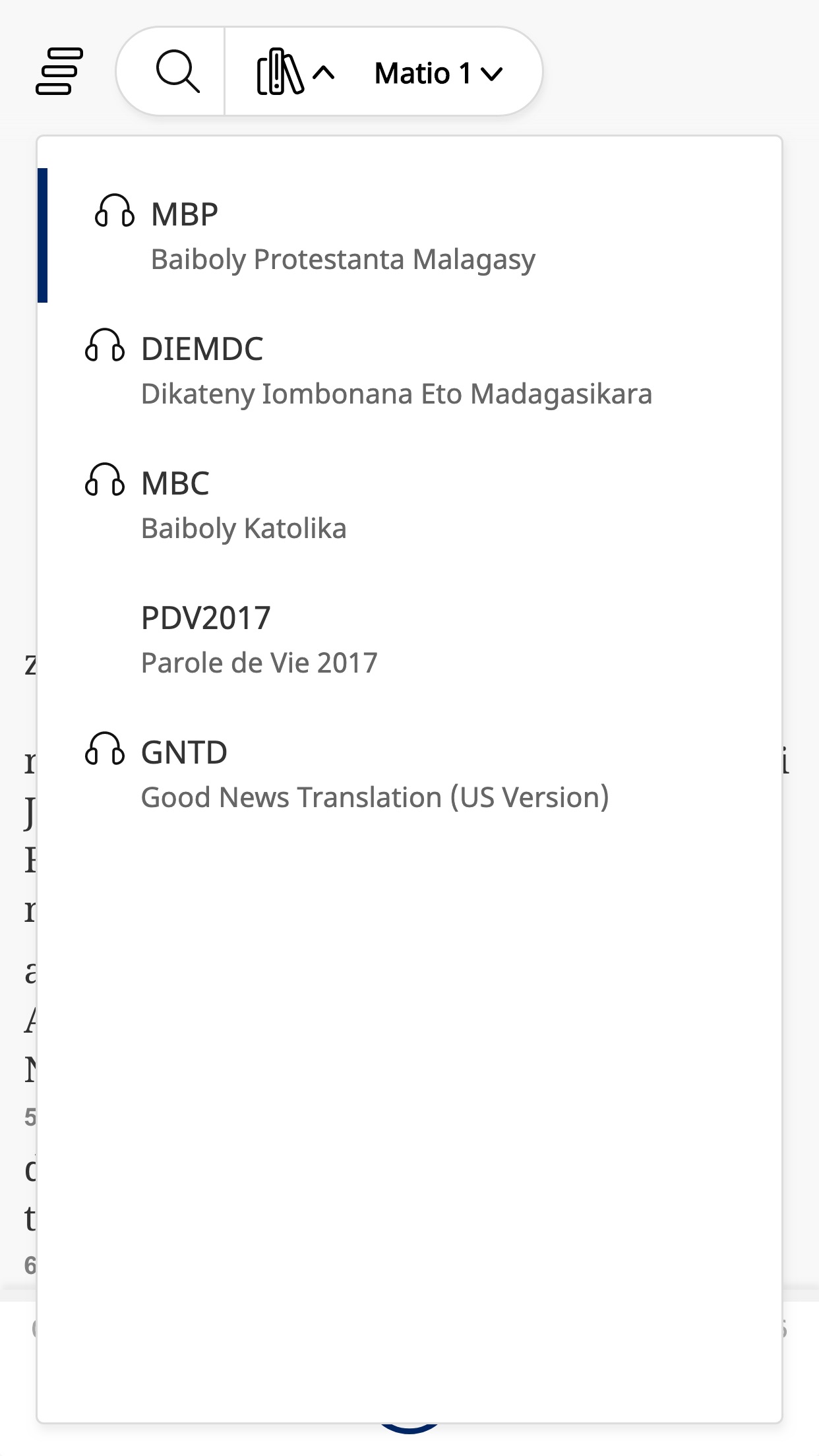 Screenshot 1 of Ny Baiboliko