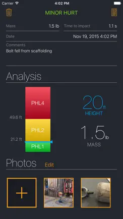 Drop Hurt Calc iPhone image 3