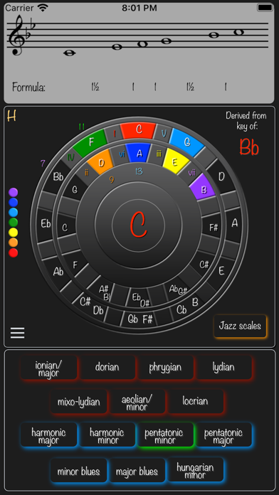 Magic Circle of Fifths screenshot 2