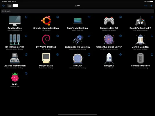 Jump Desktop (RDP, VNC, Fluid)