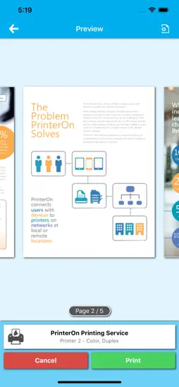 PrinterOn screenshot 32