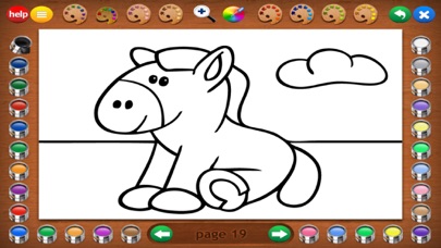 Coloring Book Baby Animals screenshot 3