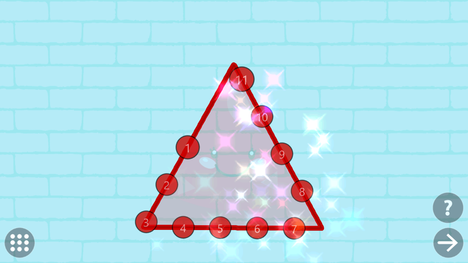 #2. Connect the dots ABC Games (iOS) Podle: Greysprings Software Solutions Pvt. Ltd.
