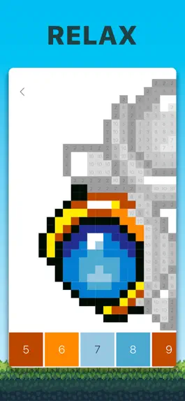 Game screenshot Pixlz - pixel art stickers apk
