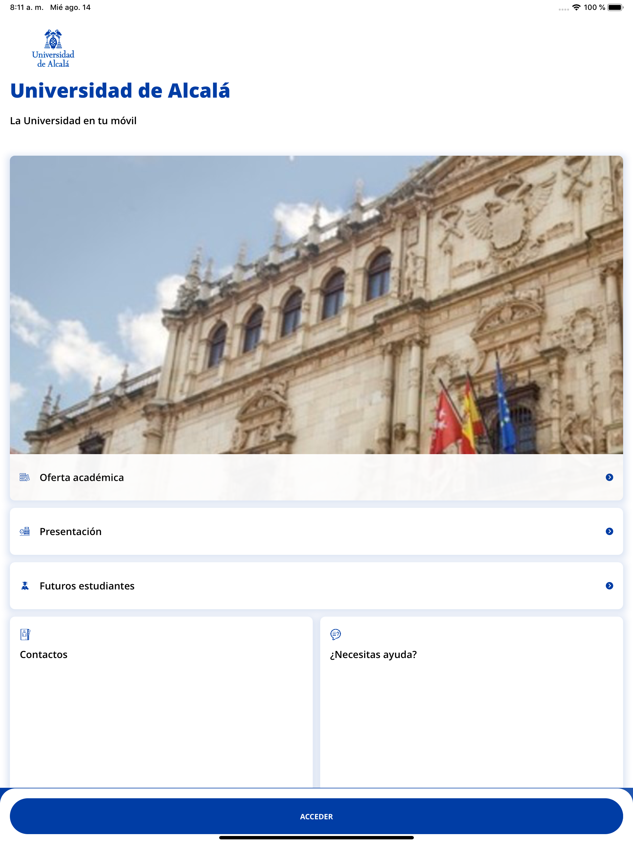 UAH - Universidad de Alcalá screenshot 10
