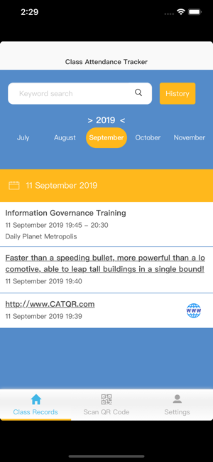 CATQR Class Attendance Tracker(圖1)-速報App