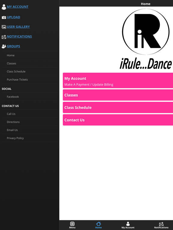 iRule Dance iPad screenshot 2 - Sports app