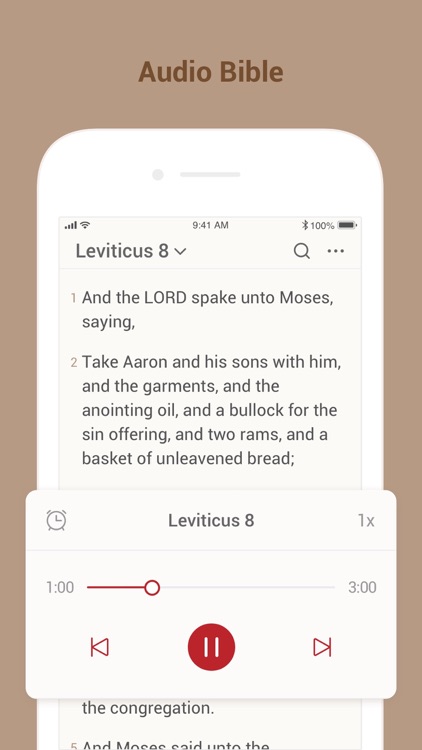 KJV Bible -Audio Bible Offline
