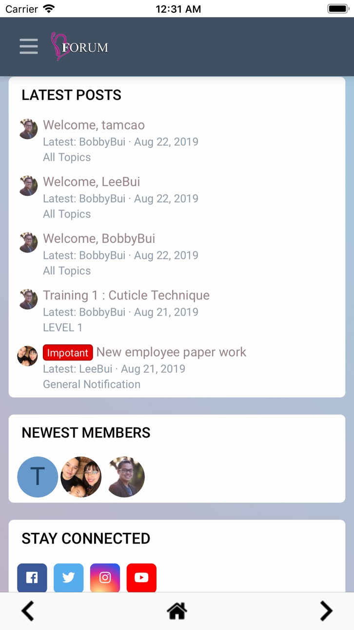 iPhone screenshot