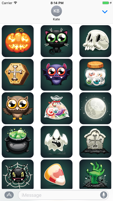 Screenshot #2 pour Sticker Me: Cute Halloween