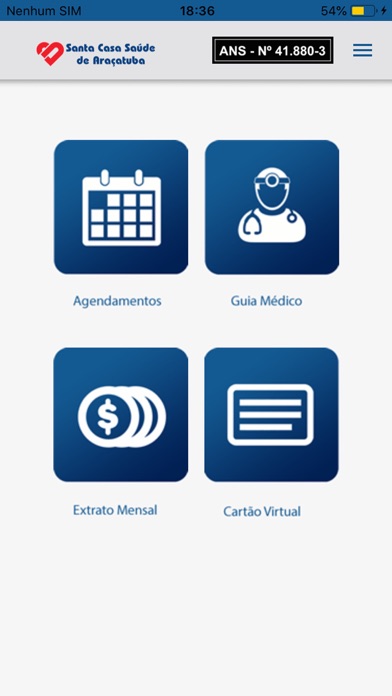 Santa Casa Saúde de Araçatuba Screenshot