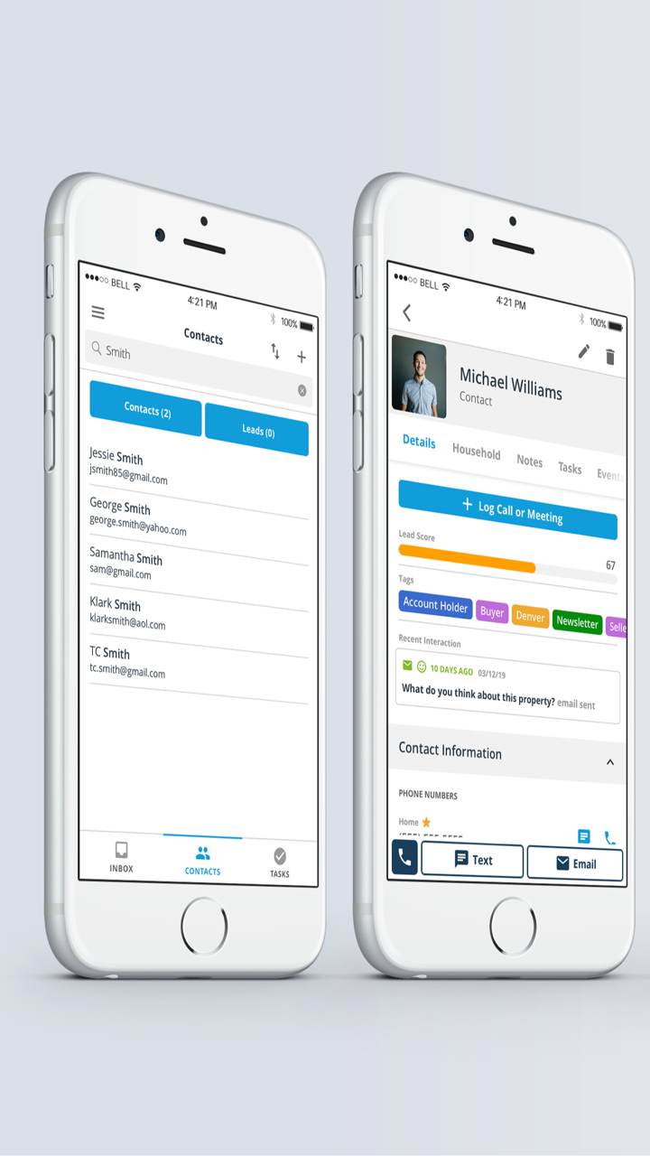 booj CRM screenshot 1