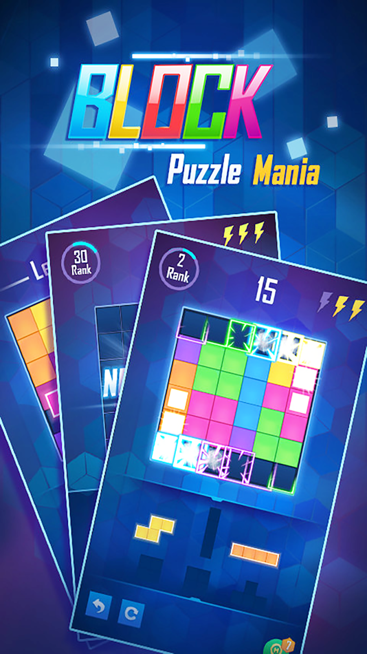 #9. Block Puzzle Mania - Fill grid (iOS) 由: SHILONG WU