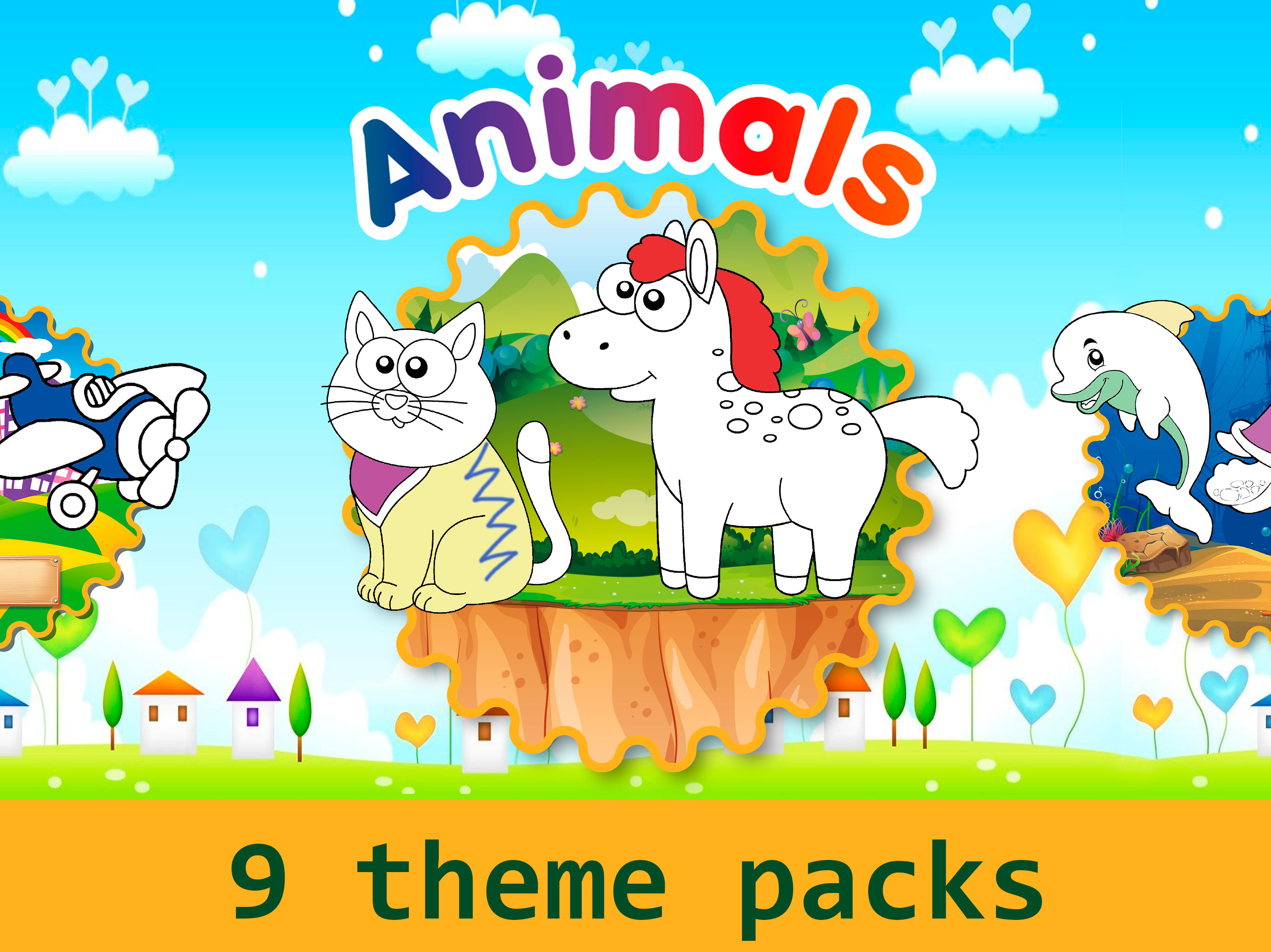 Coloring games for kids 3 year