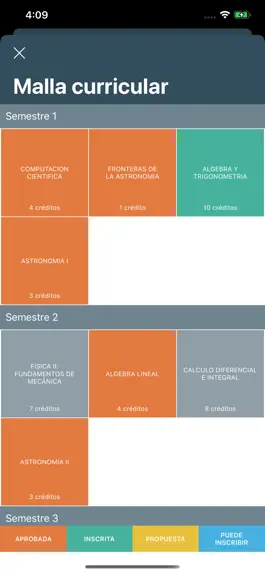 Game screenshot UdeCInscribe hack
