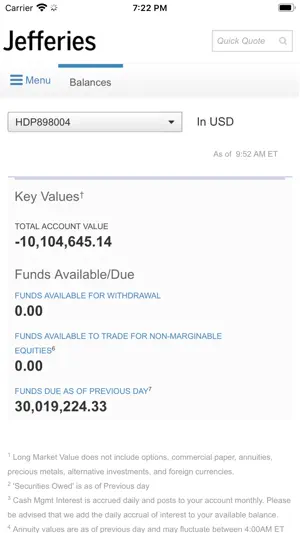 Jefferies Wealth Management screenshot 1