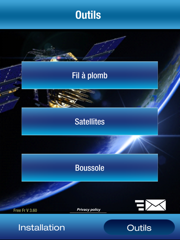 SC Installer aligner Parabole iPad screenshot 9 - Utilities app