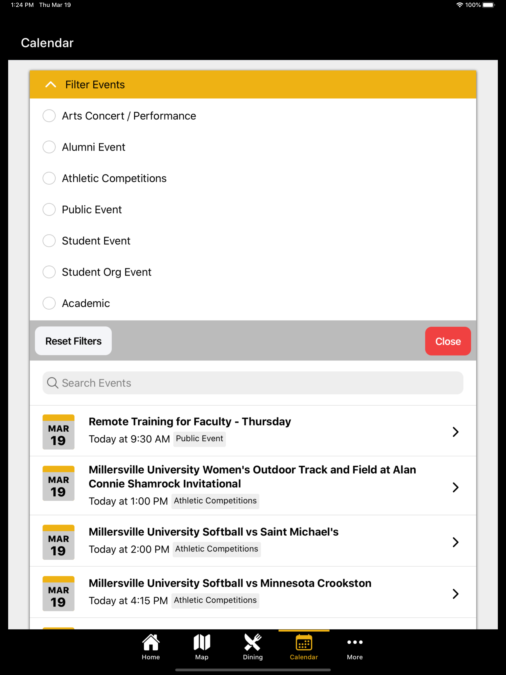 Millersville University of PA screenshot 12