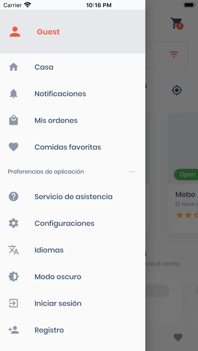 App screenshot
