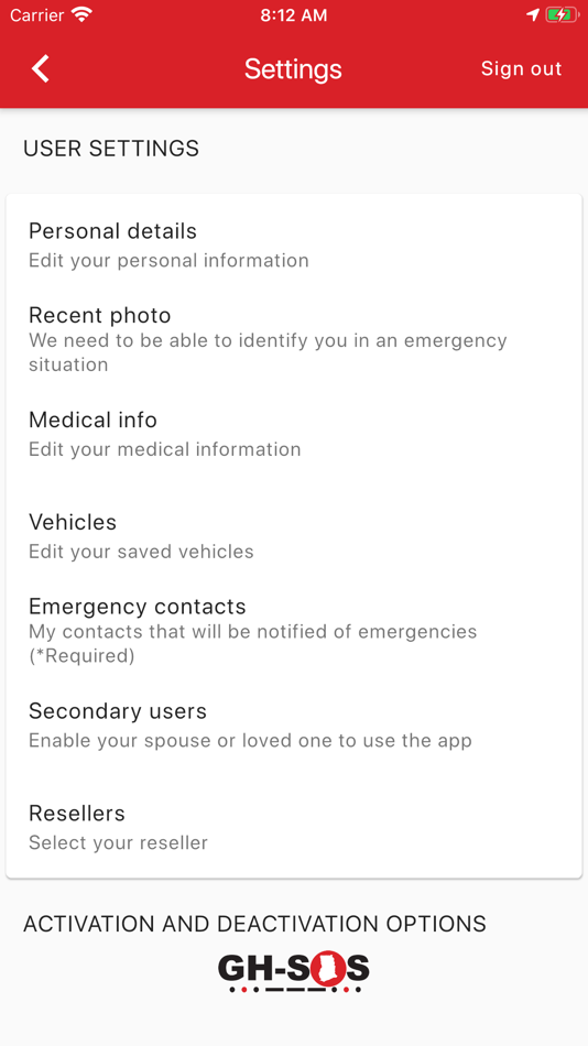 #2. GH-SOS (iOS) 由: SOS-ICT (PTY) LTD