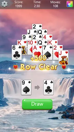 Pyramid Solitaire Fun screenshot 2