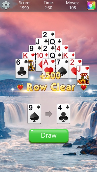 Pyramid Solitaire Fun Screenshot